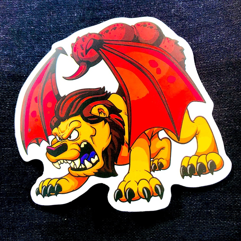 Mythical Single Decor Accent Waterproof Sticker